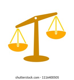 Balance Scale Icon, Balance Symbol - Justice Sign