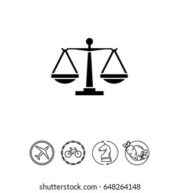 Balance Scales Icon
