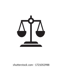 Balance Scales Icon In Trendy  Design Vector Eps 10
