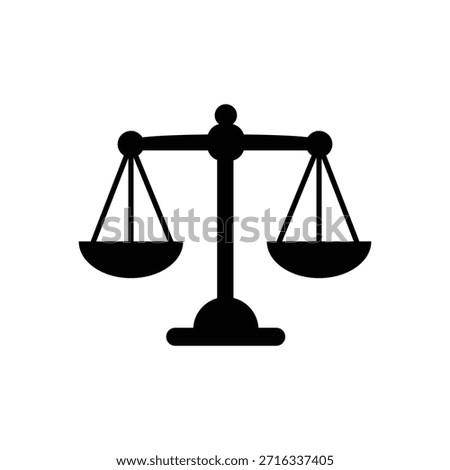 Balance Scales Icons vector design