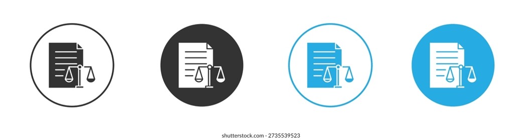 Conjunto de iconos de balance. Conjunto de Diseño gráfico de garabato plano sólido negro
