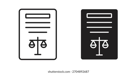 Balance sheet icon vector collection. vector stock symbol illustrations