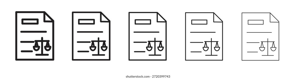 Icono de balance de Vector elemento de diseño Vector eps 10