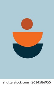 Balance in simple geometric harmony