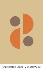 Balance in simple geometric harmony	