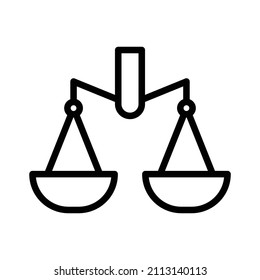 balance, simple icon design, with eps 10 file format