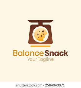 Balance Snack Logo Design Template. Good for Business, Agency, Community and Organization