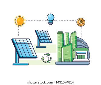 Balance and sustainability design icon vector ilustration