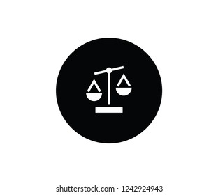 Balance symbol weight icon