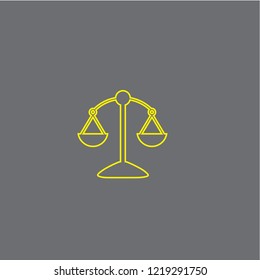 Balance vector icon