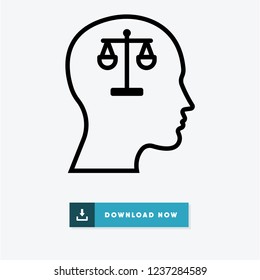 Balance vector icon