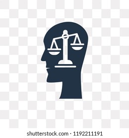 Balance vector icon isolated on transparent background, Balance transparency concept can be used web and mobile