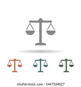 Balance Vector icon . Lorem Ipsum Illustration design
