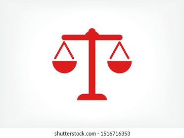 Balance Vector icon . Lorem Ipsum Illustration design