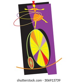 Balance. Vector illustration.