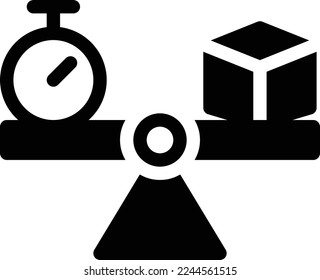 balance  Vector illustration on a transparent background. Premium quality symmbols. Glyphs vector icons for concept and graphic design. 

