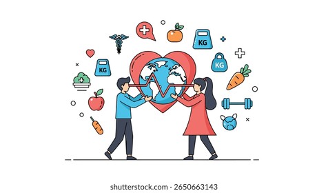 A balanced approach to global health and wellness promoting healthy lifestyles and community well-being for everyone
