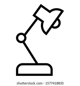 
Balanced arm lamp  Isolated Vector Icon fully editable
