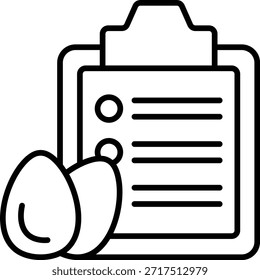 Icono de Vector de dieta equilibrada. Se puede utilizar para aplicaciones de impresión, móviles y de Web.