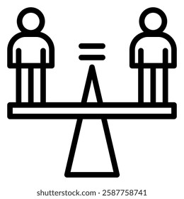 Balanced Icon Element For Design