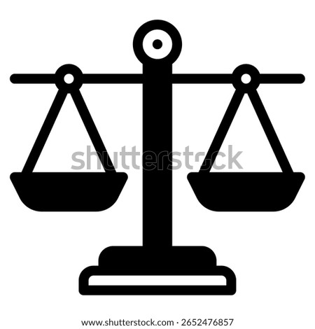 A balanced scale icon representing financial or personal equilibrium.