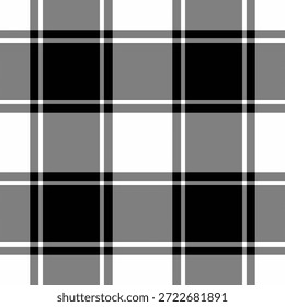 La Ilustración vectorial equilibrada del tartán ofrece intersecciones simétricas y un flujo tranquilo. Adecuado para diseños de moda, gráficos editoriales y presentaciones de estilo de vida.