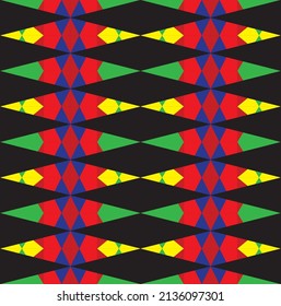 Balanciertes Muster der Tribal-Kulturkunst