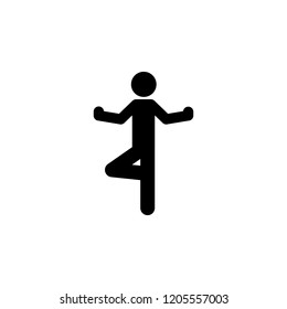 balance,yoga icon. Element of yoga icons. Premium quality graphic design icon. Signs and symbols collection icon for websites, web design, mobile app
