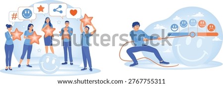 Balancing engagement and sentiment in social media interactions and feedback management