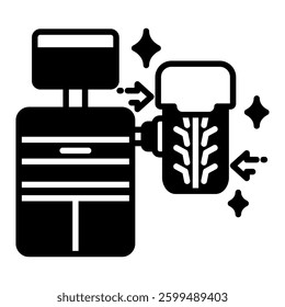Balancing Icon in Mixed Glyph Style. Simple Glyph Icon Vector. Simple Vector Design