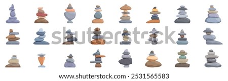 Similar – Image, Stock Photo Stone tower on the shore of a mountain lake