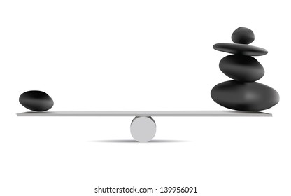 Balancing Stones,vector