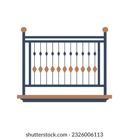 balcony fence railing composition design