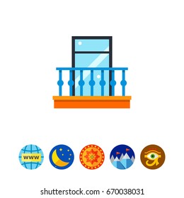 Balcony Vector Icon