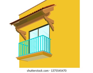 Balcony Window Roof