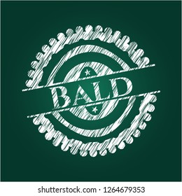 Bald chalk emblem