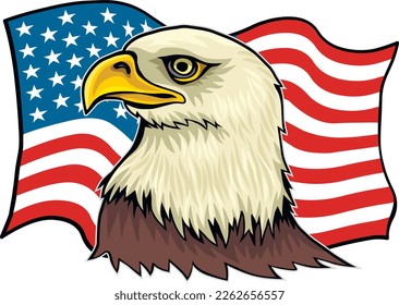 Bald eagle, american coat of arms,