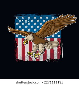 Adler, amerikanisches Wappen,