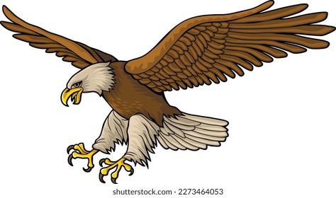 Bald eagle, american coat of arms,