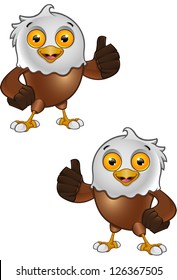 Bald Eagle Character - 3