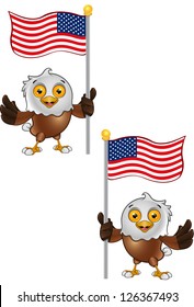 Bald Eagle Character - 6