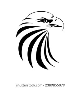 Bald eagle hawk america design