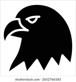 Elemento De Ícone De Águia Careca Para Design