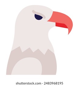 Bald Eagle icon for web, app, infographic, etc