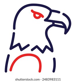 Bald Eagle icon for web, app, infographic, etc