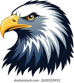 Bald eagle illustration vector design
