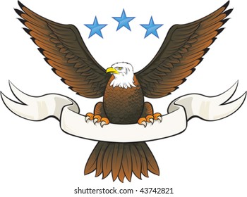 Bald eagle insignia