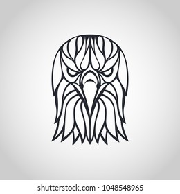 Bald Eagle logo icon design, vector illustration