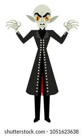 bald evil vampire monster