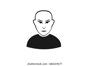 The bald guy icon